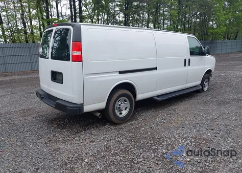 2023 Chevrolet Express Cargo Rwd 2500 Extended Wheelbase Wt z USA, uszkodzony, nr VIN 1GCWGBFP1P1234402